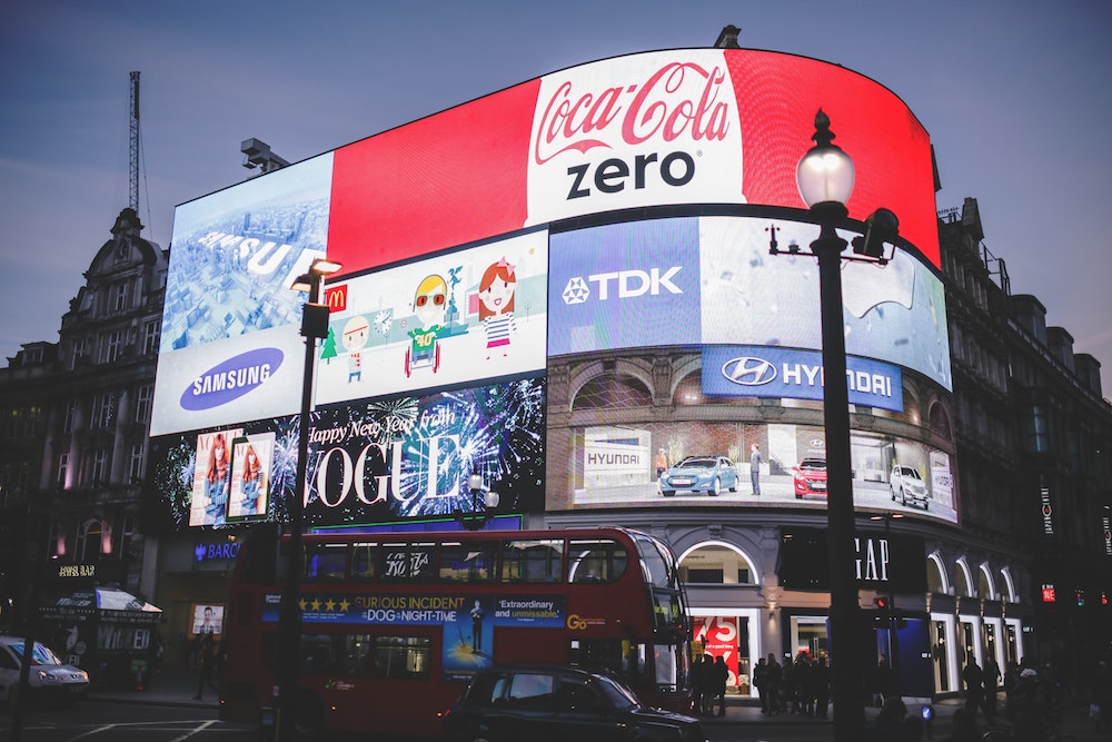 business and branding in advertisements 